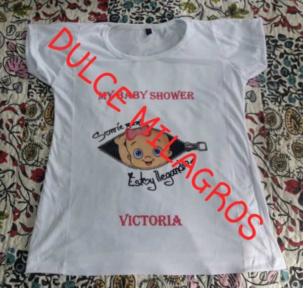 Remeras Baby Shower