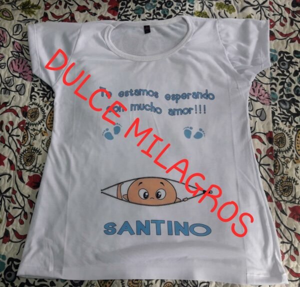 Remeras Baby Shower - Imagen 2