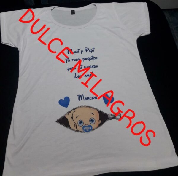 Remeras Baby Shower - Imagen 3