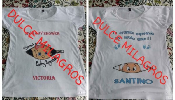 Remeras Baby Shower - Imagen 5