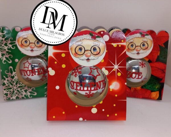 Esferas Navideñas con Cajita - Imagen 4