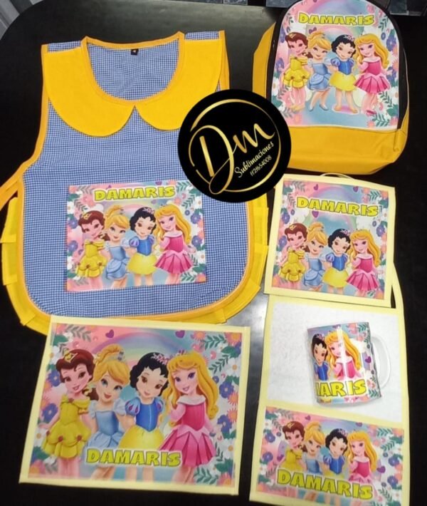 SET DE JARDIN CON PECHERA Y MOCHILA - Imagen 6