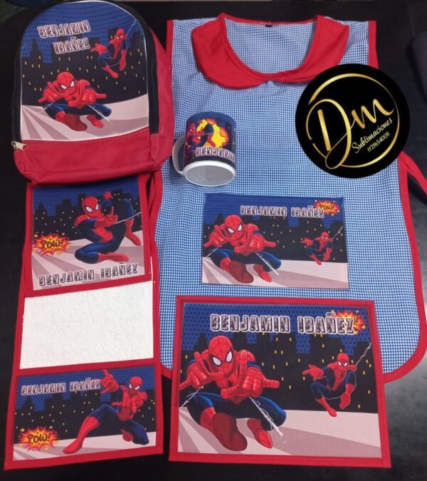SET DE JARDIN CON PECHERA Y MOCHILA - Imagen 2