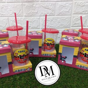 Cajita para Golosina con Vaso Personalizado